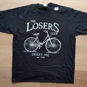 The Losers Club - Stephen King - It - New XL Black T-Shirt